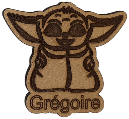 Magnet - Grogu personnalisable